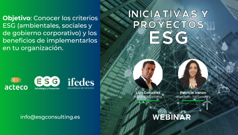 Lee más sobre el artículo INICIATIVAS Y PROYECTOS ESG