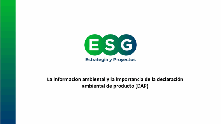 Lee más sobre el artículo La Información Ambiental y la Importancia de la Declaración Ambiental de Producto (DAP)