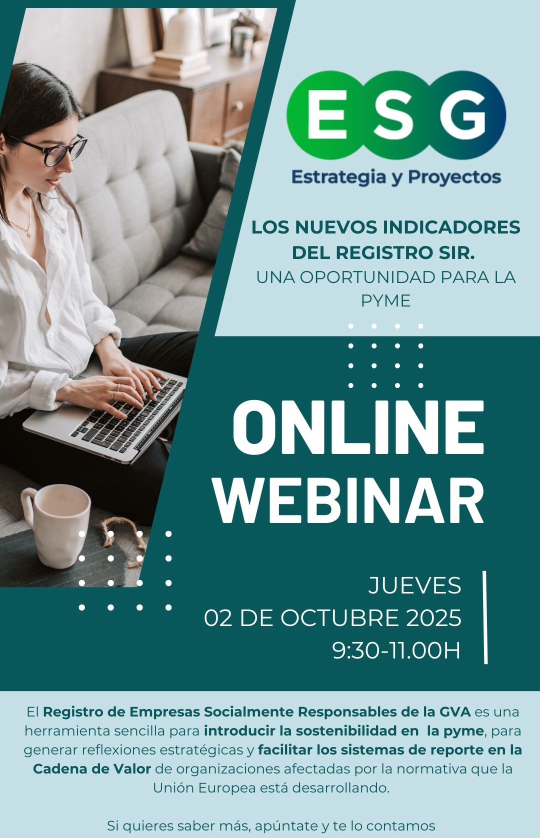 Lee más sobre el artículo Nuevos indicadores del Registro de Empresas Socialmente Responsables de la CV